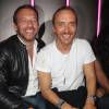 Samuel Le Bihan et David Guetta - Réouverture du "Queen" à Paris le 2 septembre 2015.