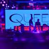 David Guetta mixe pour la réouverture du "Queen" à Paris le 2 septembre 2015.