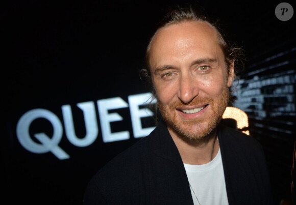 David Guetta à la réouverture du "Queen" à Paris le 2 septembre 2015.