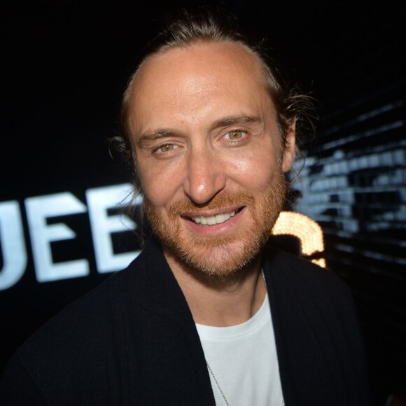 David Guetta à la réouverture du "Queen" à Paris le 2 septembre 2015.