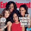 Shonda Rhimes, Kerry Washington, Ellen Pompeo et Viola Davis pour Entertainment Weekly. 2015