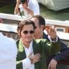 Johnny Depp - People au 72e festival international du film de Venise , La Mostra, le 4 septembre 2015.
