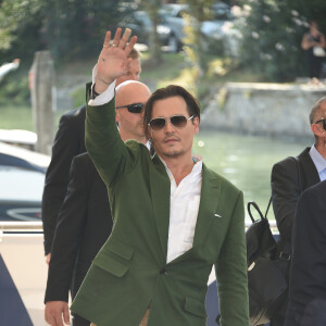 Johnny Depp - People au 72e festival international du film de Venise , La Mostra, le 4 septembre 2015.
