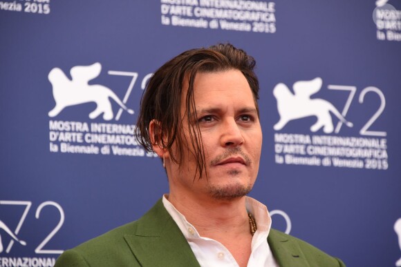 Johnny Depp - Photocall du film "Black Mass" lors du 72ème Festival du Film de Venise, la Mostra. Le 4 septembre 2015