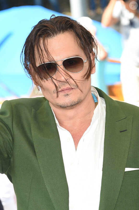 Johnny Depp - People à Venise pendant le 72e festival international du film de Venise, la Mostra le 4 septembre 2015.