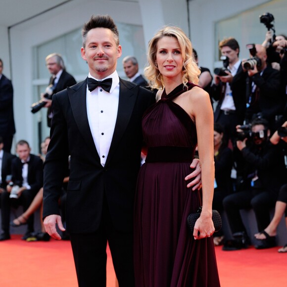 Scott Cooper et Jocelyne Cooper- Projection de Black Mass lors du 72e Festival du Film de Venise en Italie le 4 septembre 2015
