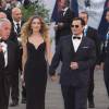 Johnny Depp et Amber Heard - Projection de Black Mass lors du 72e Festival du Film de Venise en Italie le 4 septembre 2015