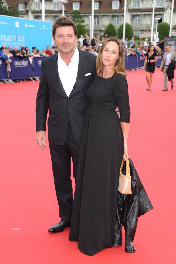 Philippe Lellouch, Vanessa Demouy - 41e Festival du film américain de Deauville, le 4 septembre 2015.