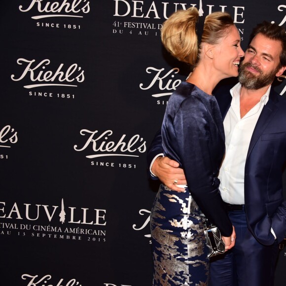 Clovis Cornillac et sa femme Lilou - After-party au Kiehl's Club, dans le cadre du 41e Festival de Deauville, le 4e septembre 2015.