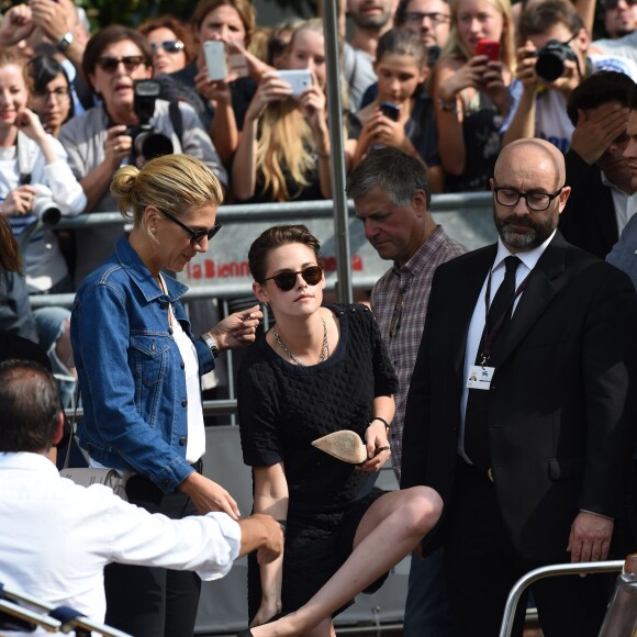 Kristen Stewart - Arrivée de l'équipe du film "Equals" au Lido pour le photocall du film lors du 72ème festival du film de Venise (la Mostra), le 5 septembre 2015.
