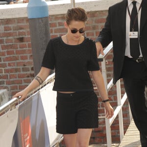 Kristen Stewart - Arrivée de l'équipe du film "Equals" au Lido pour le photocall du film lors du 72ème festival du film de Venise (la Mostra), le 5 septembre 2015.