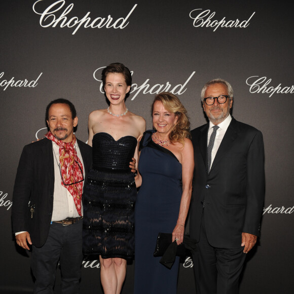 Alessandro Rossellini, Elettra Rossellini Wiedemann, Caroline Scheufele, Roberto Cicutto - Photocall du dîner impérial Chopard lors du 72ème festival du film de Venise (la Mostra), le 4 septembre 2015