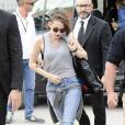 Exclusif - Kristen Stewart arrive à Venise pour assister au 72ème festival du film (la Mostra), le 4 septembre 2015.