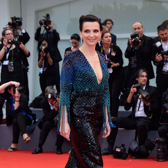 Juliette Binoche - Avant-première de L'Attesa dans le cadre du 72e festival du film de Venise en Italie le 5 septembre 2015
