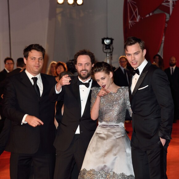 Drake Doremus, Kristen Stewart, Nicholas Hoult - Avant-première du film Equals dans le cadre du 72e festival du film international de Venise en Italie le 5 septembre 2015