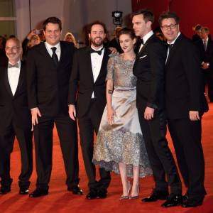Drake Doremus, Kristen Stewart, Nicholas Hoult - Avant-première du film Equals dans le cadre du 72e festival du film international de Venise en Italie le 5 septembre 2015
