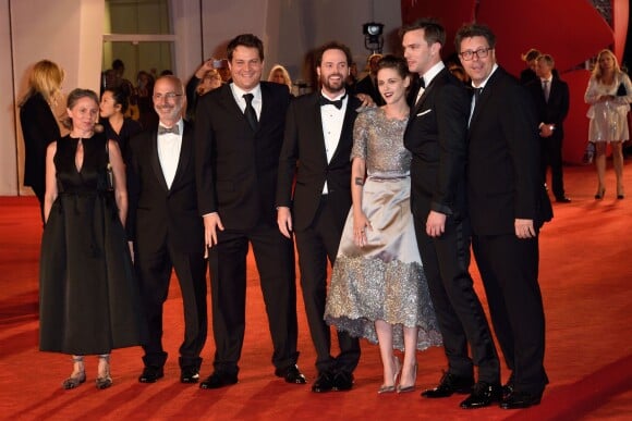 Drake Doremus, Kristen Stewart, Nicholas Hoult - Avant-première du film Equals dans le cadre du 72e festival du film international de Venise en Italie le 5 septembre 2015