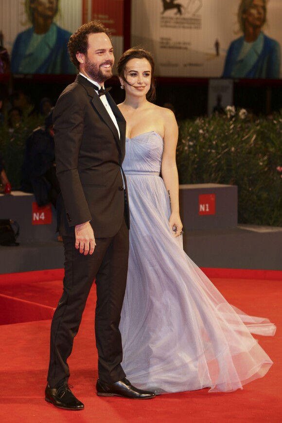 Drake Doremus et sa femme - Avant-première du film Equals dans le cadre du 72e festival du film international de Venise en Italie le 5 septembre 2015