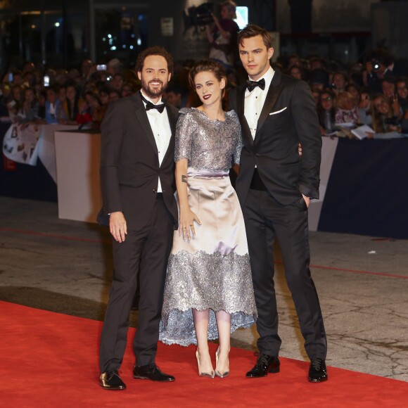Drake Doremus, Kristen Stewart, Nicholas Hoult - Avant-première du film Equals dans le cadre du 72e festival du film international de Venise en Italie le 5 septembre 2015
