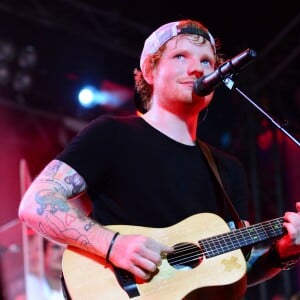 Ed Sheeran participe au Ibiza Rocks à Ibiza, le 29 juillet 2015.