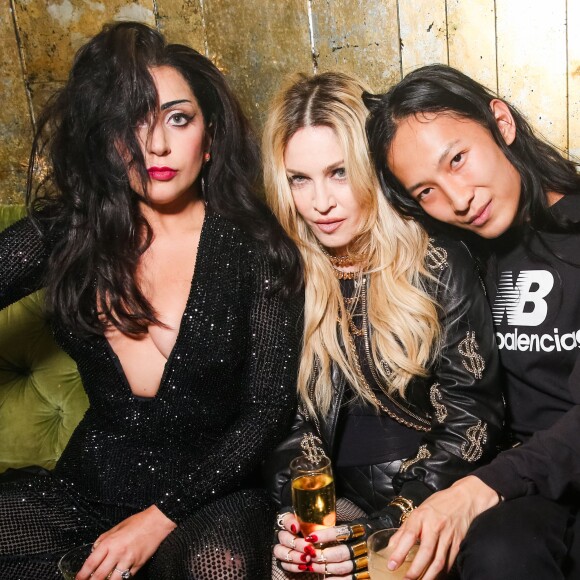 Lady Gaga, Madonna et Alexander Wang au gala du Met à New York, le 4 mai 2015.