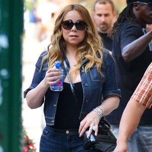 Exclusif - Mariah Carey se promène dans les rues de New York, le 7 septembre 2015