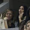 Kim Kardashian, enceinte, assiste au quart de finale féminin de l'US Open opposant les soeurs Venus et Serena Williams à l'Arthur Ashe Stadium, au USTA Billie Jean King National Tennis Center. New York, le 8 septembre 2015.