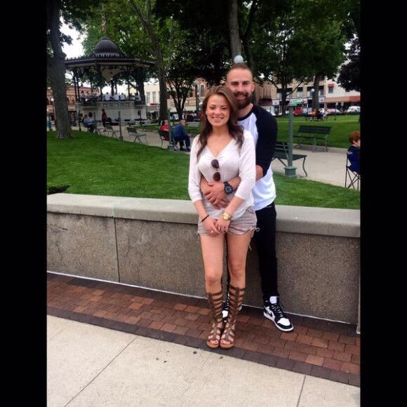 Tyler Sash et sa compagne Heather Nicole Dickinson - photo publiée le 5 juin 2015