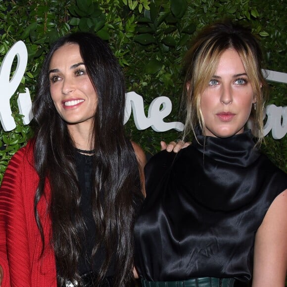 Demi Moore et Scout Willis - Soirée Salvatore Ferragamo à Beverly Hills, Los Angeles, le 9 septembre 2015