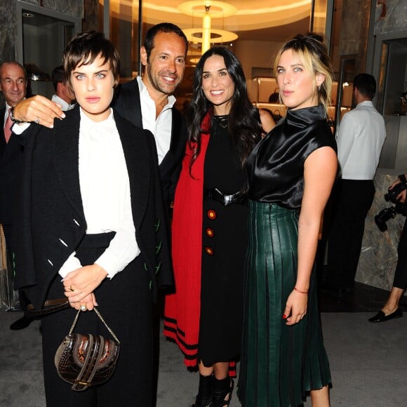 Tallulah Willis, Demi Moore et Scout Willis - Soirée Salvatore Ferragamo Celebrates 100 Years à Hollywood, à la boutique Ferragamo sur Rodeo Drive à Los Angeles, le 9 septembre 2015