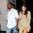Kanye West et Kim Kardashian de sortie à New York, où a commencé la Fashion Week. Le 10 septembre 2015.
