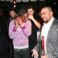 Travis Scott et Timbaland assistent à la block party de Rihanna au New York Edition. New York, le 10 septembre 2015.