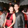 Gigi Hadid et Joe Jonas assistent à la block party de Rihanna au New York Edition. New York, le 10 septembre 2015.