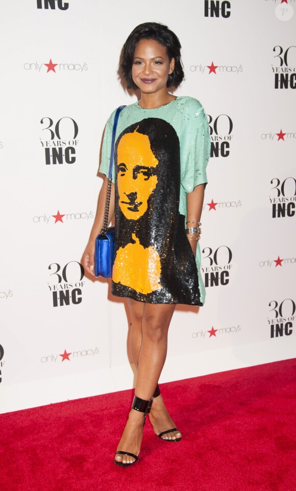 Christina Milian assiste à la soirée des 30 ans de la marque INC (International Concepts) et à la présentation de la collection "30 Years of INC" à l'IAC Building. New York, le 10 septembre 2015.