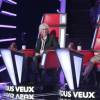 Louis Bertignac, Jenifer et Patrick Fiori, jury de The Voice Kids saison 2.