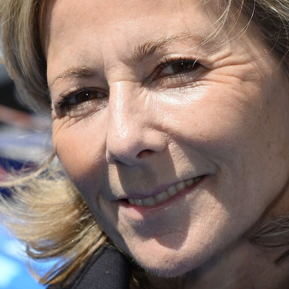 Claire Chazal, à la Défense le 10 juin 2015.