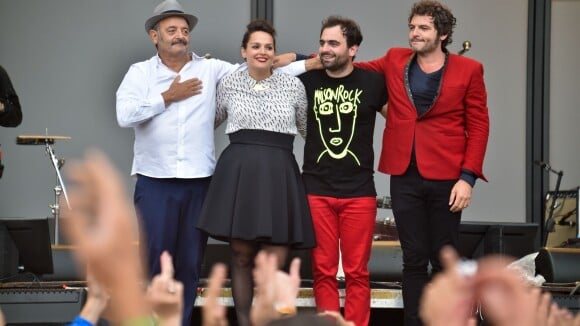 Matthieu Chedid : La famille réunie au grand complet pour fêter l'Humanité