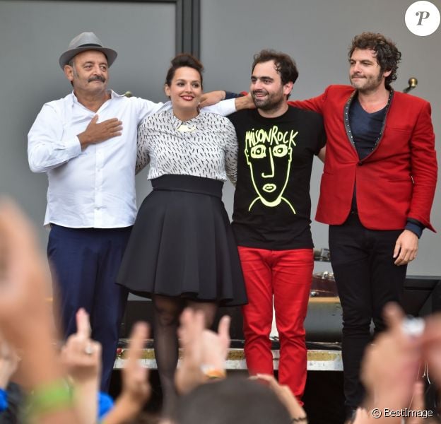 Joseph Chedid Matthieu Chedid : La famille réunie au grand complet pour fêter l'Humanité  - Purepeople