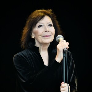 Juliette Gréco lors de la Fête de l'Humanité 2015 dans le Parc de la Courneuve en région parisienne, le 13 septembre 2015