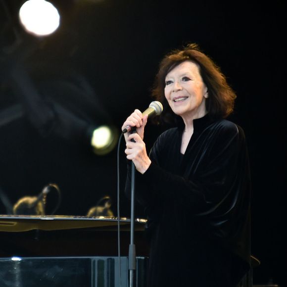 Juliette Gréco lors de la Fête de l'Humanité 2015 dans le Parc de la Courneuve en région parisienne, le 13 septembre 2015