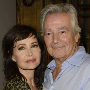 Pierre Arditi et sa femme Evelyne Bouix - Générale de la pièce de théâtre "Le Mensonge" au théâtre Edouard VII à Paris, le 14 septembre 2015.