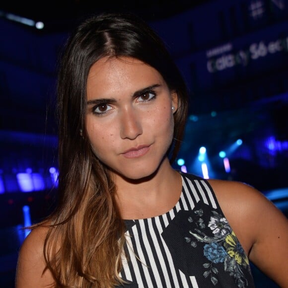 Joyce Jonathan - Soirée Samsung "New Edge Night" pour la sortie du nouveau Samsung Galaxy GS6 edge + à la piscine Molitor à Paris le 15 septembre 2015.