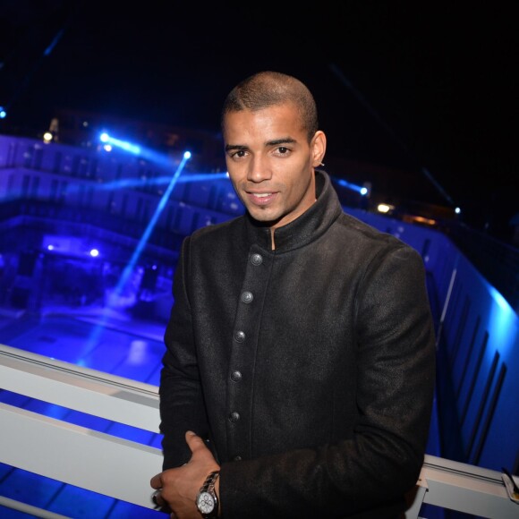Brahim Zaibat - Soirée Samsung "New Edge Night" pour la sortie du nouveau Samsung Galaxy GS6 edge + à la piscine Molitor à Paris le 15 septembre 2015.