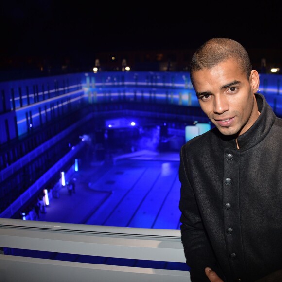 Brahim Zaibat - Soirée Samsung "New Edge Night" pour la sortie du nouveau Samsung Galaxy GS6 edge + à la piscine Molitor à Paris le 15 septembre 2015.