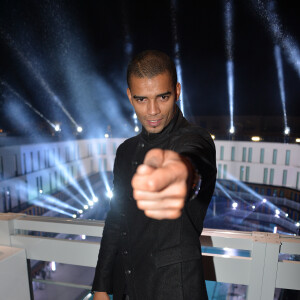 Brahim Zaibat - Soirée Samsung "New Edge Night" pour la sortie du nouveau Samsung Galaxy GS6 edge + à la piscine Molitor à Paris le 15 septembre 2015.