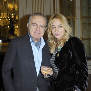 Guy Béart et sa fille Emmanuelle Béart à Paris le 27 novembre 2012