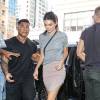 Kendall Jenner arrive au Skylight Modern, à Chelsea, pour assister à la présentation de la collection Yeezy Season 2 de Kanye West. New York, le 16 septembre 2015.