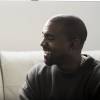 Andre Leon Talley et Kanye West en pleine discussion à l'issue de la présentation de la collection Yeezy Season 2. New York, le 16 septembre 2015.