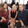 Olivia Wilde, Naomi Watts et Mario Testino assistent au défilé Michael Kors Collection (collection printemps-été 2016) aux Spring Studios. New York, le 16 septembre 2015.