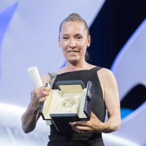 Emmanuelle Bercot (prix d'interprétation féminine pour le film "Mon Roi") - Cérémonie de clôture du 68e Festival International du film de Cannes, le 24 mai 2015.